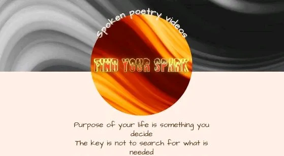 Find your spark, Poem by Jourme