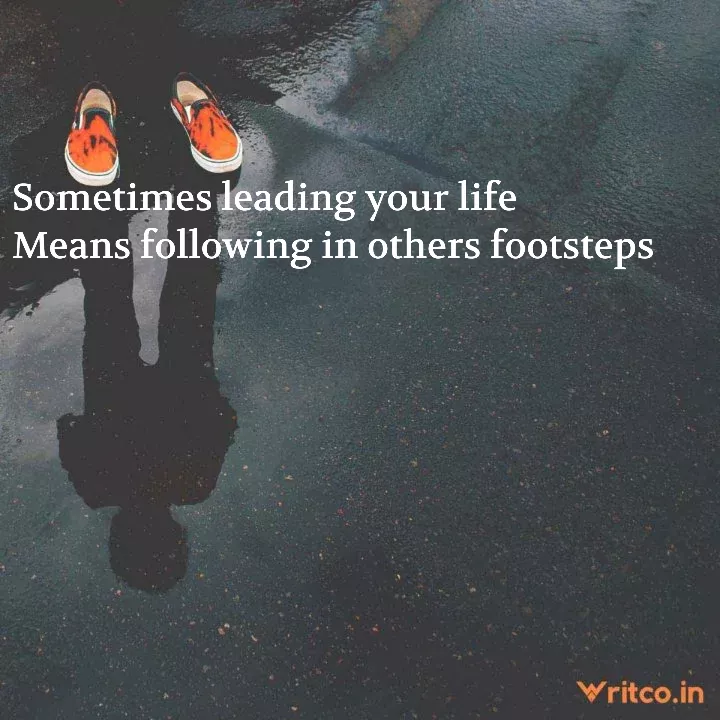 footsteps quotes