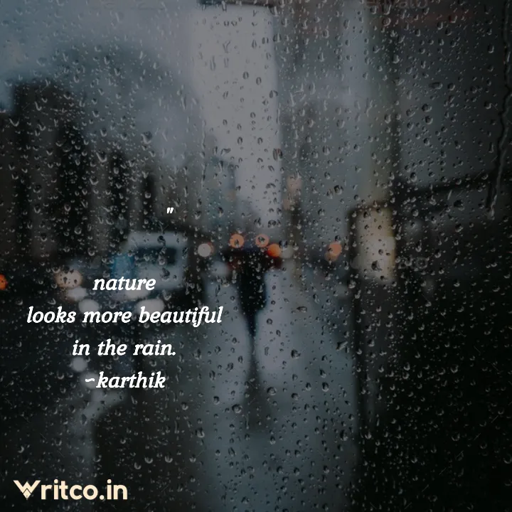 most beautiful pictures of rain with quotes