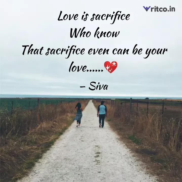 sacrifice love