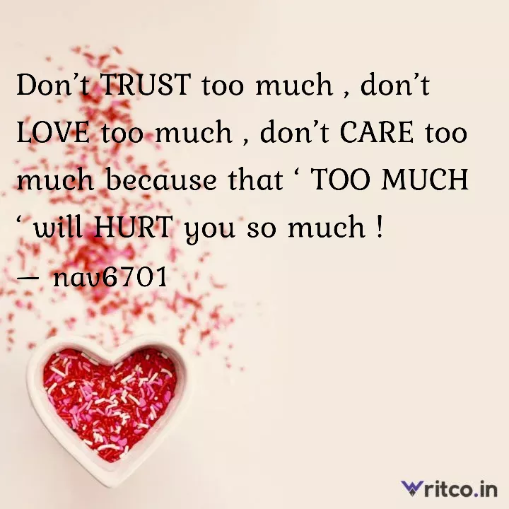 Too Much Love Hurts Quotes - Adel Loella