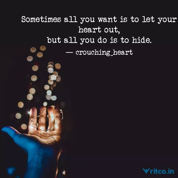 hiding out quotes
