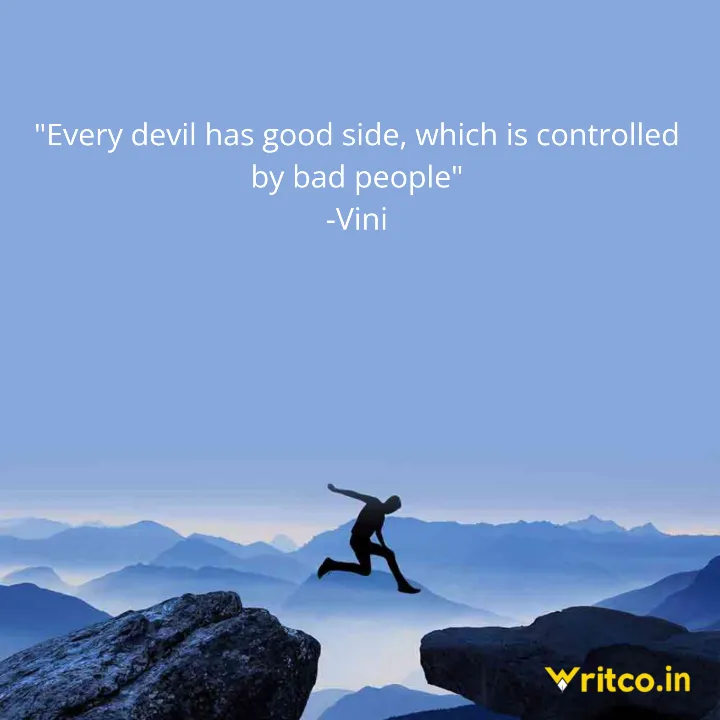 The Good Devils. The Good Devils — Why Bad People are…