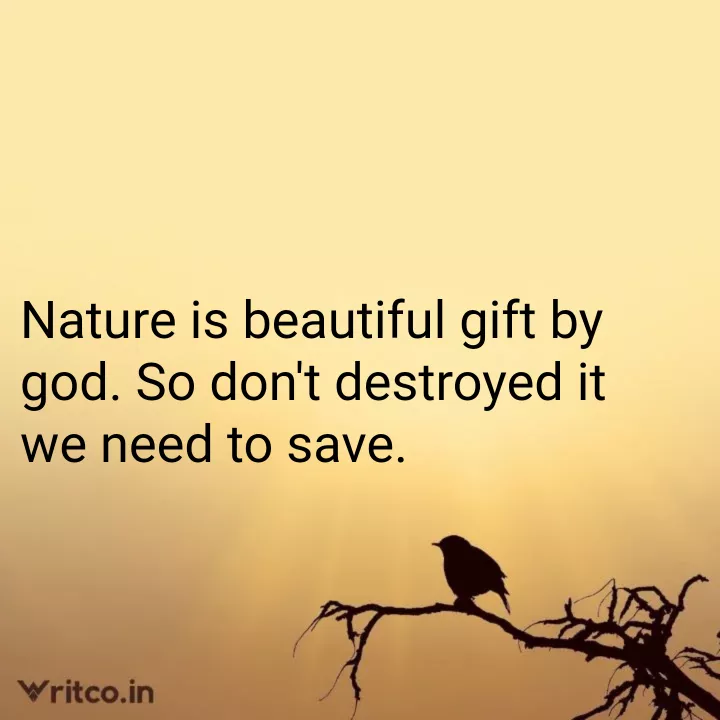 The Gifts of Nature Essay in English - YouTube