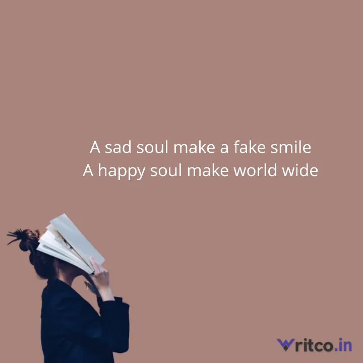 sad fake smile quotes